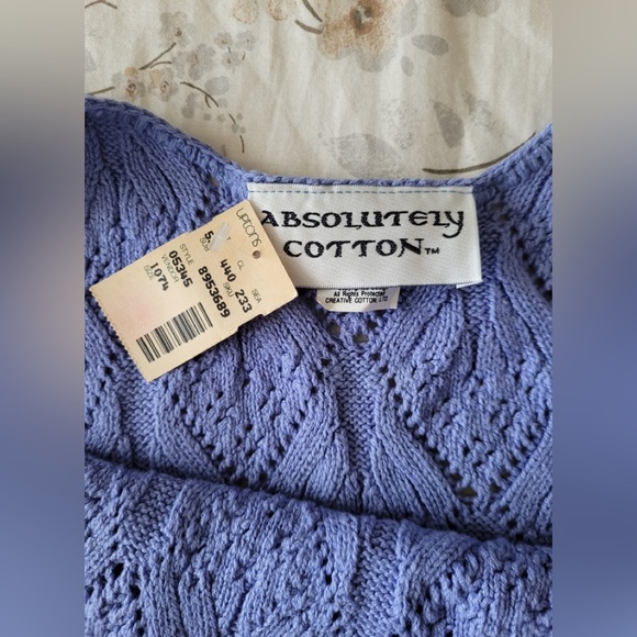 Vintage crochet top Cotton, - Picture 6 of 8